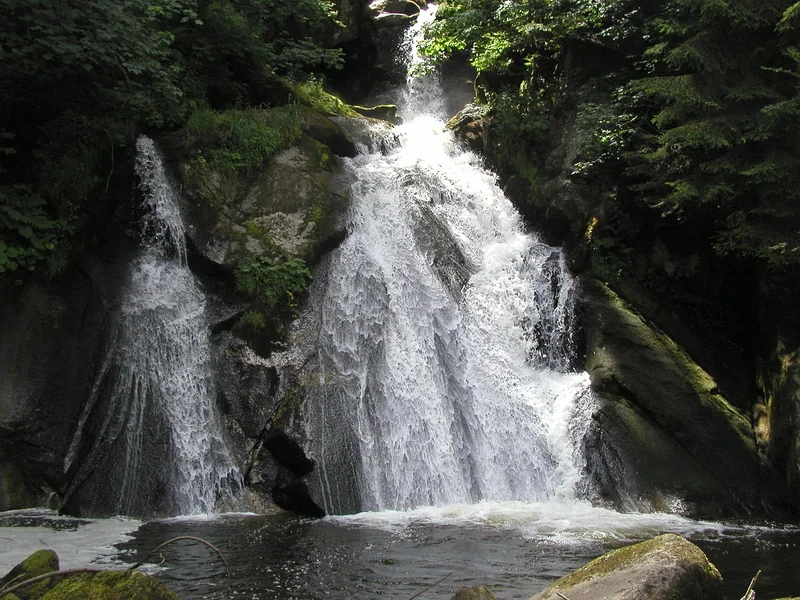 Le grand show des cascades de Triberg